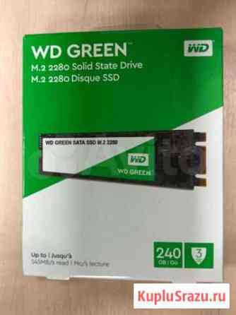 Новый SSD WD Green WDS240G2G0B 240гб, M.2 2280, SA Красноярск