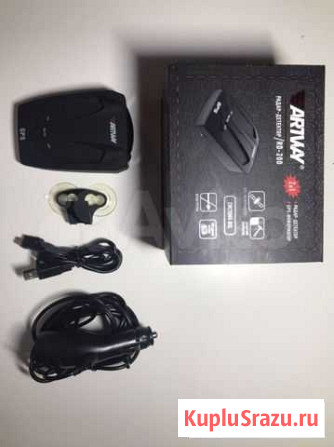 Радар-детектор б/у artway rd-200 gps Липецк - изображение 1