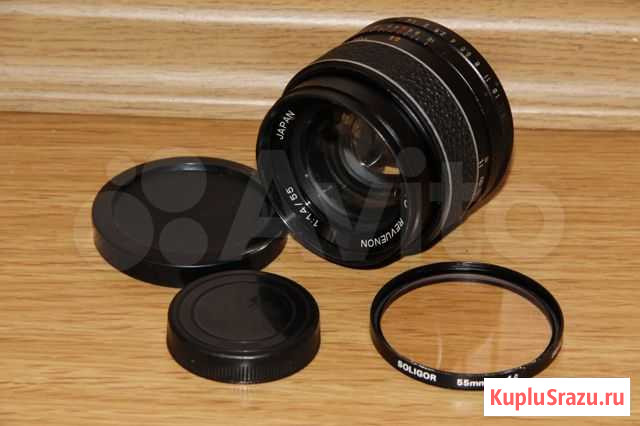 Светосильный объектив Revuenon 1,4/55 №405742 -м42 Калининград - изображение 1