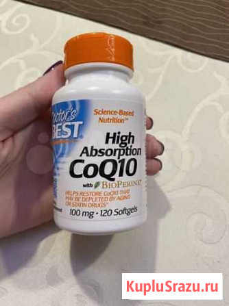 Коэнзим Q10 Doctor’s Best с высокой степенью всасы Владимир - изображение 1