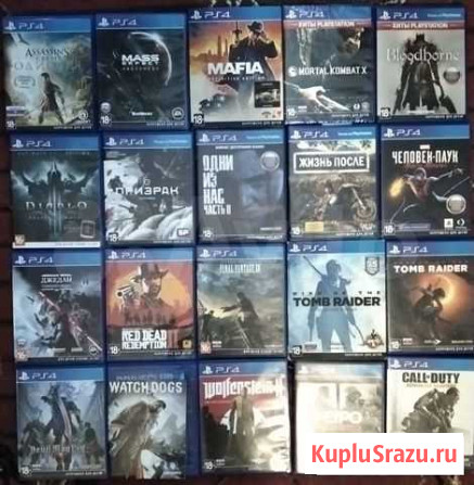 Диски на PS4 и PS3 Апшеронск - изображение 1