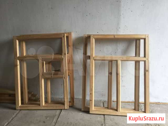 Деревянные рамы 64х90 см. 3 шт Калининград - изображение 1