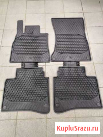 Комплект ковриков (резина) Mercedes W222 Омск - изображение 1
