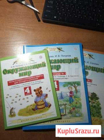 Комплект рабочих тетрадей 4кл., хрестоматия 1-4кл Липецк - изображение 1