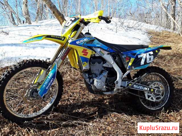 Продам эндуро мот Suzuki RMX 450 Z 2011 Петропавловск-Камчатский - изображение 1