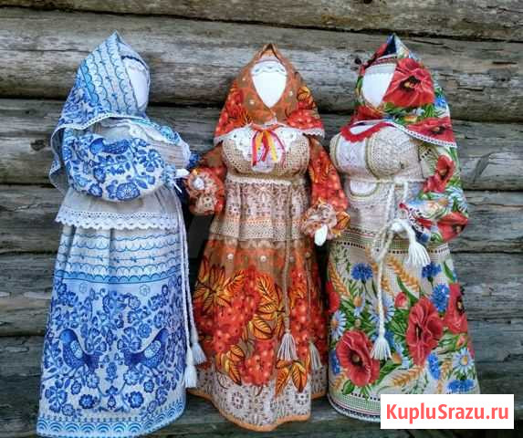 Интерьерные куклы в народном стиле Старая - изображение 1