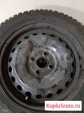Шина 185/65 R15 сборе зима шипы Киа Рио Солярис Лакинск - изображение 1