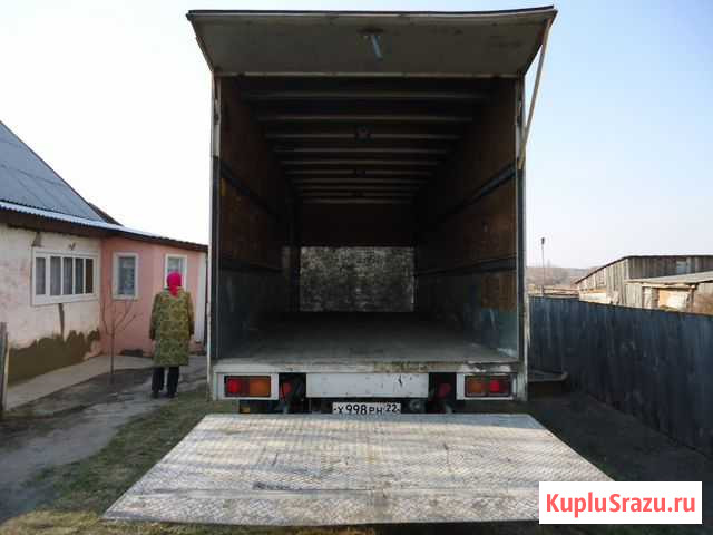 Исузу-5тон.Будка30м3.Аппарель.Квартиропереезды Барнаул - изображение 1