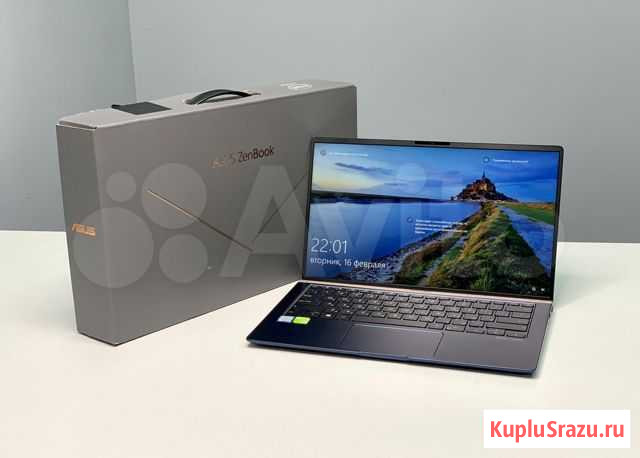 Топовый Asus ZenBook с 14 IPS/Core i5/MX150/SSD Махачкала - изображение 1