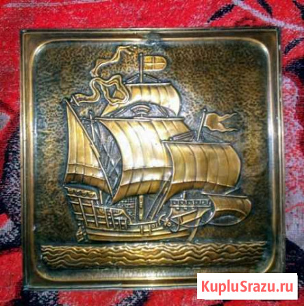 Картина чеканка медная Новохоперский - изображение 1