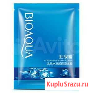 Тканевая маска для лица с родниковой водой Bioaqua Чита - изображение 1