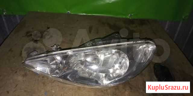 Фара левая Пежо 206 Красногорск - изображение 1