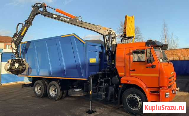 Ломовоз Камаз 65115 + кму P97М, самосвал 30м3 Иркутск - изображение 1