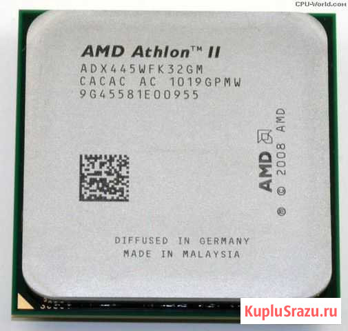 Процессор AMD Athlon II X3 445 Сокет AM3 Иркутск - изображение 1