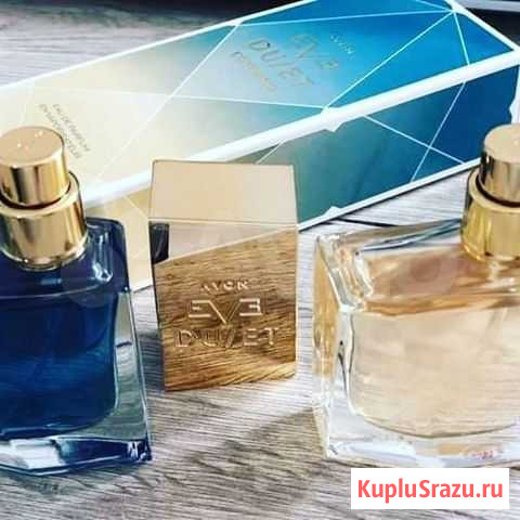 Avon EVE duet contrasts + сменный флакон Юго-Камский - изображение 1