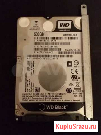 Жесткий диск 500gb WD Black Ногинск - изображение 1