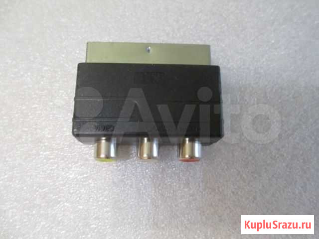 Переходник scart-3RCA Гусь-Хрустальный - изображение 1