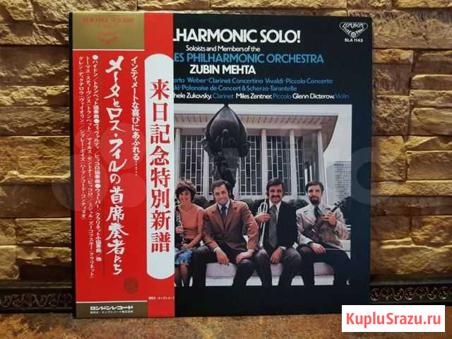 Zubin mehta LP Кашин - изображение 1