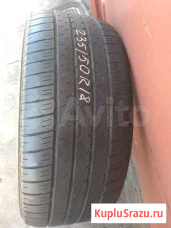 Летняя резина Bridgestone 235/50R18. 1 штука Курск - изображение 1