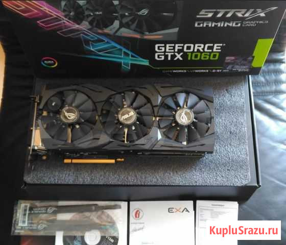 Asus strix 1060 6gb Красноярск - изображение 1