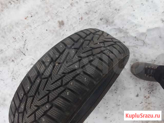 Шины 4 шт. 195/55 R16 nokian 7 зима шипованные Оренбург - изображение 1