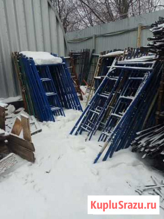 Леса строительные рамные бу Мытищи - изображение 1