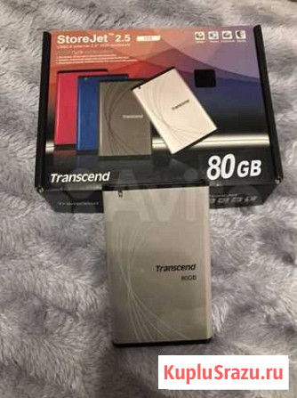 Внешний жесткий диск Transcend 80Gb (IDE) Москва - изображение 1