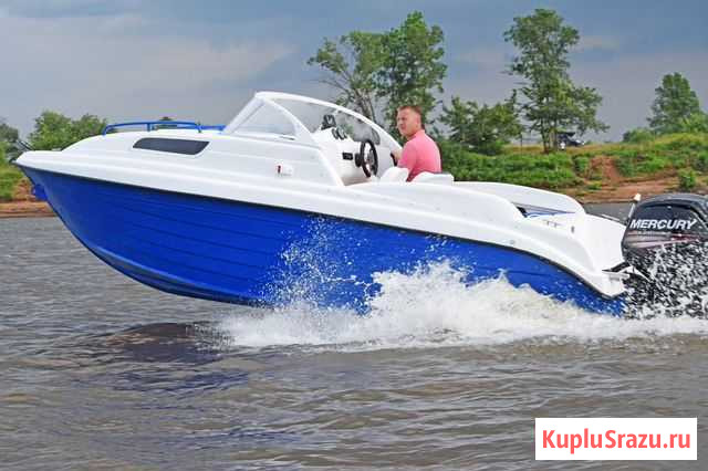 Новый каютный катер Неман 550 комбинированный Санкт-Петербург - изображение 1