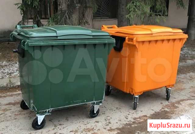 Контейнер для мусора и рсо 1100 л Пятигорск - изображение 1