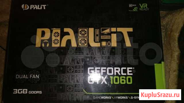 Palit gtx 1060 3gb Казань - изображение 1