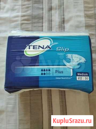 Памперсы для взрослых tena slip plus М Казань - изображение 1