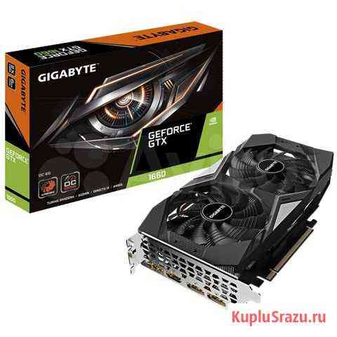 Новая Gigabyte GeForce GTX 1660 OC 6Гб Тверь