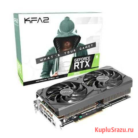 KFA2 RTX 3070 1-Click OC 8 Gb (новая) Омск - изображение 1
