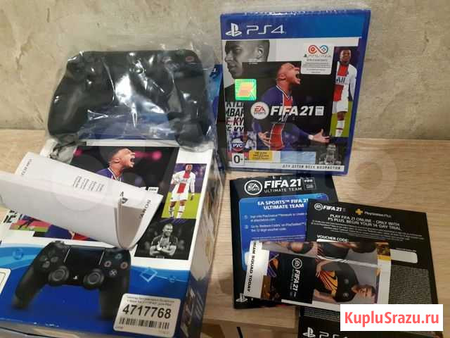 Новый Геймпад PlayStation Dualshock 4 Black Ver.2 Вологда - изображение 1