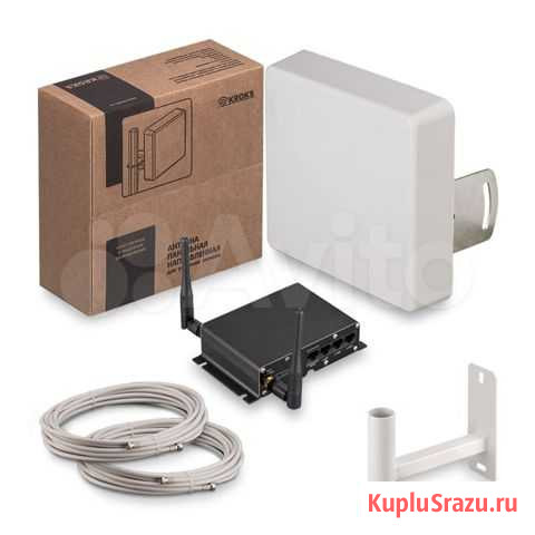 Комплект для 4G интернета Крокс Kroks + Тариф Тамбов - изображение 1