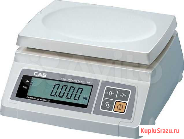 Фасовочные весы CAS SW-1/10кг Старый Оскол - изображение 1