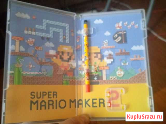 Mario maker 2 Nintendo switch со стилусомы Тихвин - изображение 1