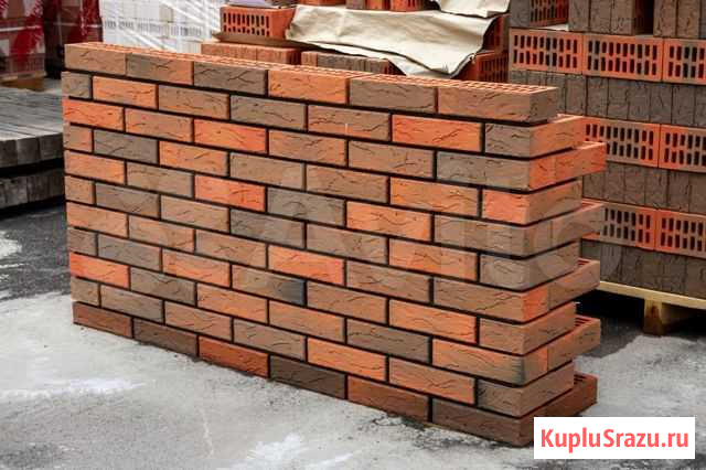 Кирпич флеш корал 04 баварская кладка Солянка - изображение 1