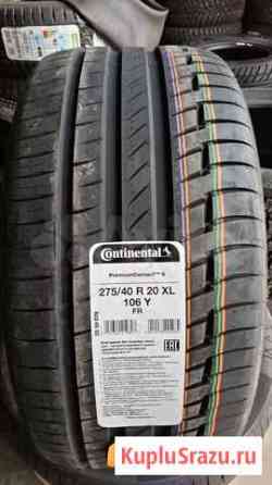 Новые Continental Premium Contact 6 275/40 R20 Y Краснодар