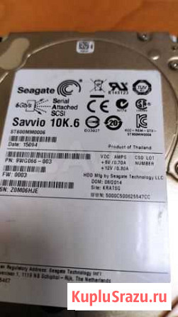 Seagate ST600MM0006 Savvio SAS 600GB 2.5 Новосибирск - изображение 1