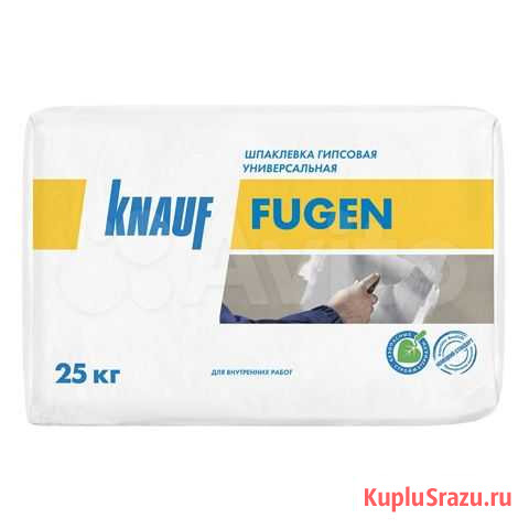 Шпаклевка гипсовая knauf Fugen 25 кг Губкин - изображение 1