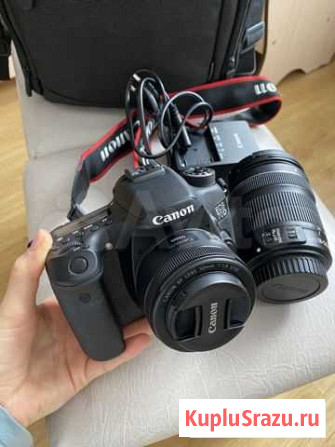 Полупрофессиональный фотоаппарат Canon 70D Уфа - изображение 1