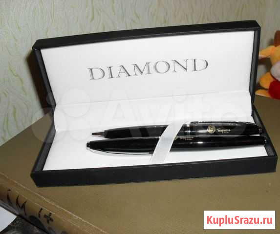 Подарочный набор ручек diamond с логотипом Борнео Воронеж - изображение 1