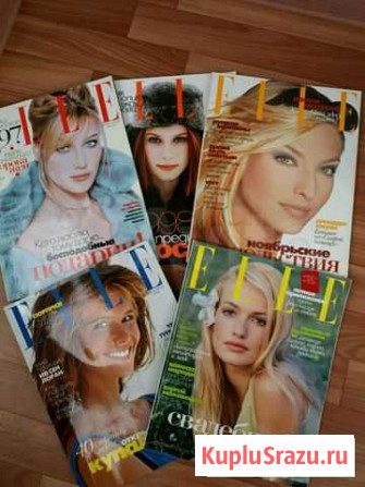 Журналы Elle, 1996-1998годы Новосибирск - изображение 1