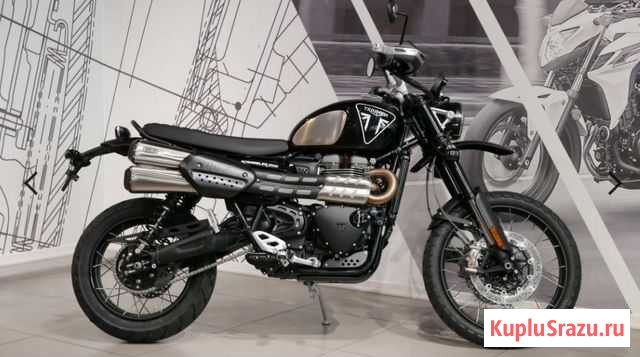 Triumph Scrambler 1200 Bond Edition в Красноярске Красноярск - изображение 1