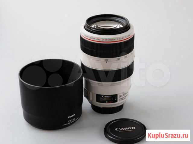 Canon EF 70-300mm f/4-5.6 L USM IS бу Новосибирск - изображение 1