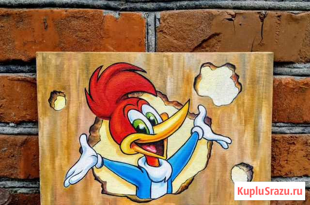 Картина мотивам Woody Woodpecker Иркутск - изображение 1