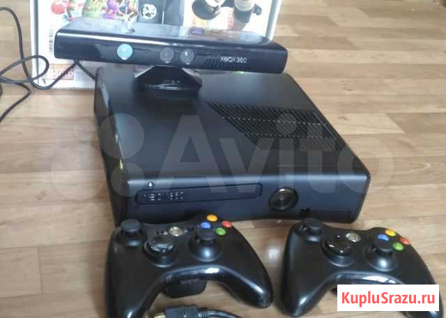 Xbox 360 Slim 300игр прошитый Freeboot Санкт-Петербург - изображение 1