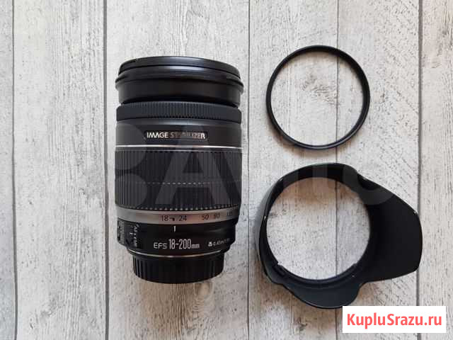 Объектив Canon EF-S 18-200mm f/3.5-5.6 IS Тюмень - изображение 1