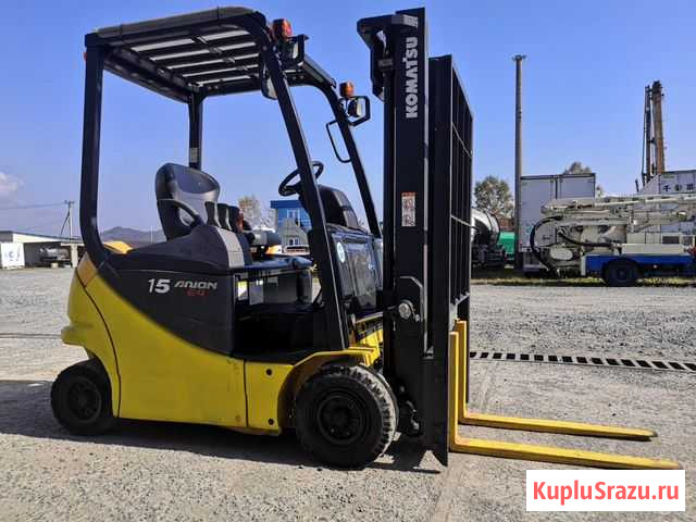 Вилочный электропогрузчик Komatsu FB15-12 Находка - изображение 1